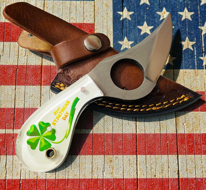 St. Patrick’s Day Commemorative Blade | Shamrock Inlay 2026 Premier Gift