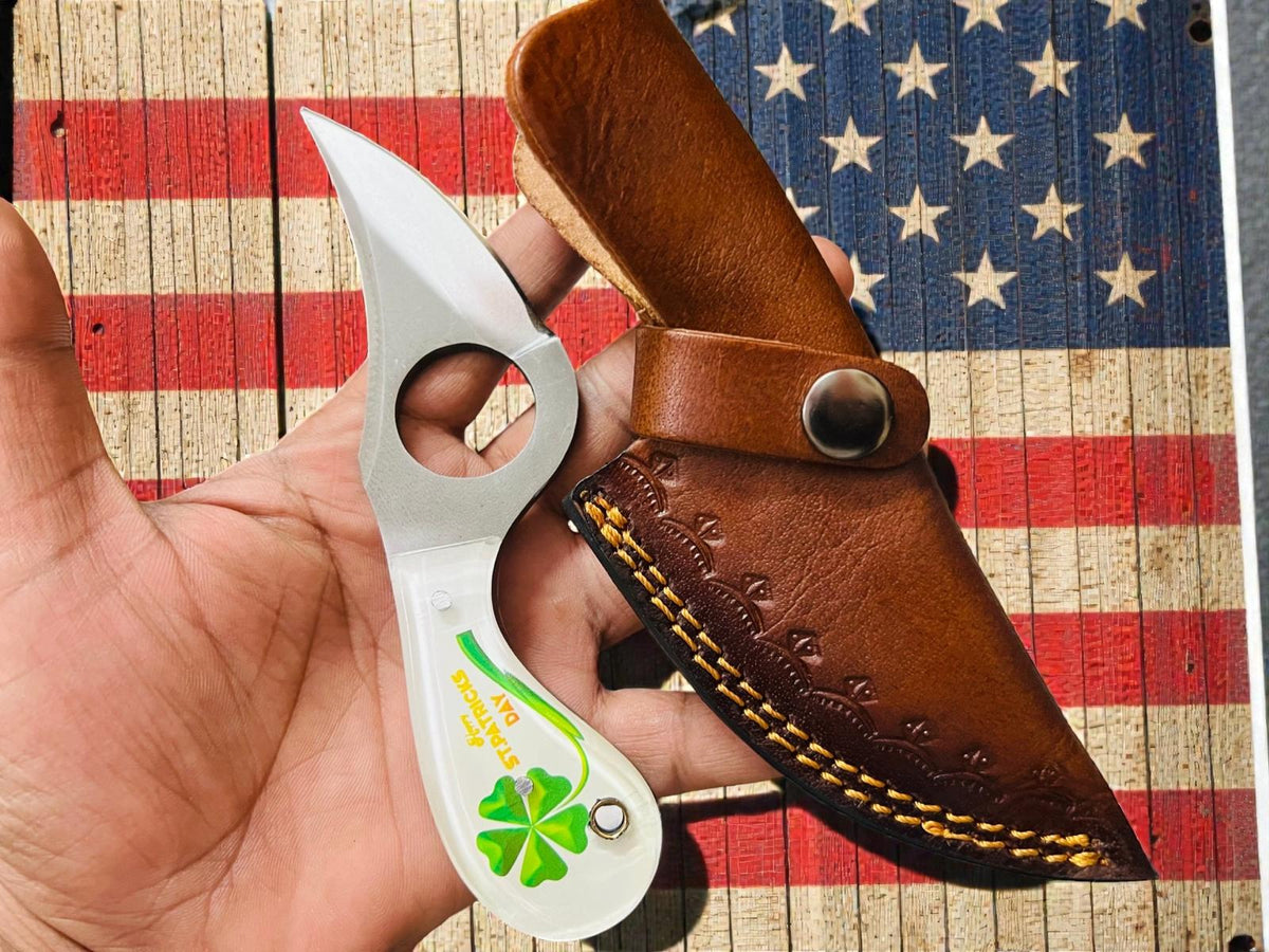 St. Patrick’s Day Commemorative Blade | Shamrock Inlay 2026 Premier Gift