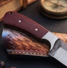 Industrial-Symmetry 8.5" Linear Relief Monolith | Garnet-Chassis 2026 Premier Boutique Artifact