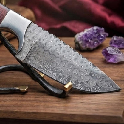 Astral-Heritage 8.5" Damascus Rippled Monolith | Nebula-Chassis 2026 Boutique Studio Artifact